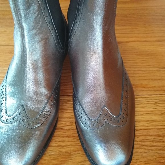 Find. Leather Booties - Picture 3 of 5
